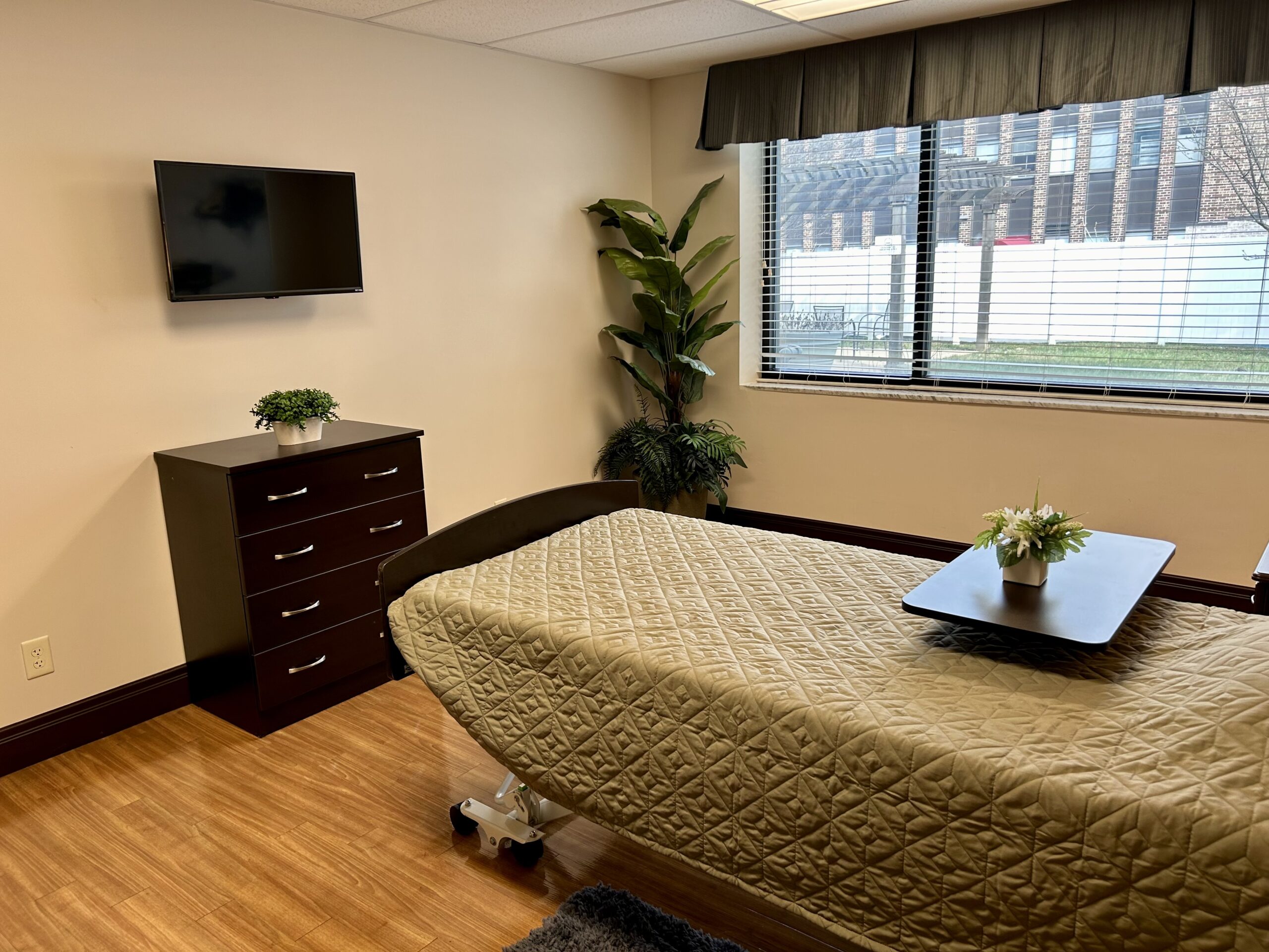 Willow Springs Private Room with TV