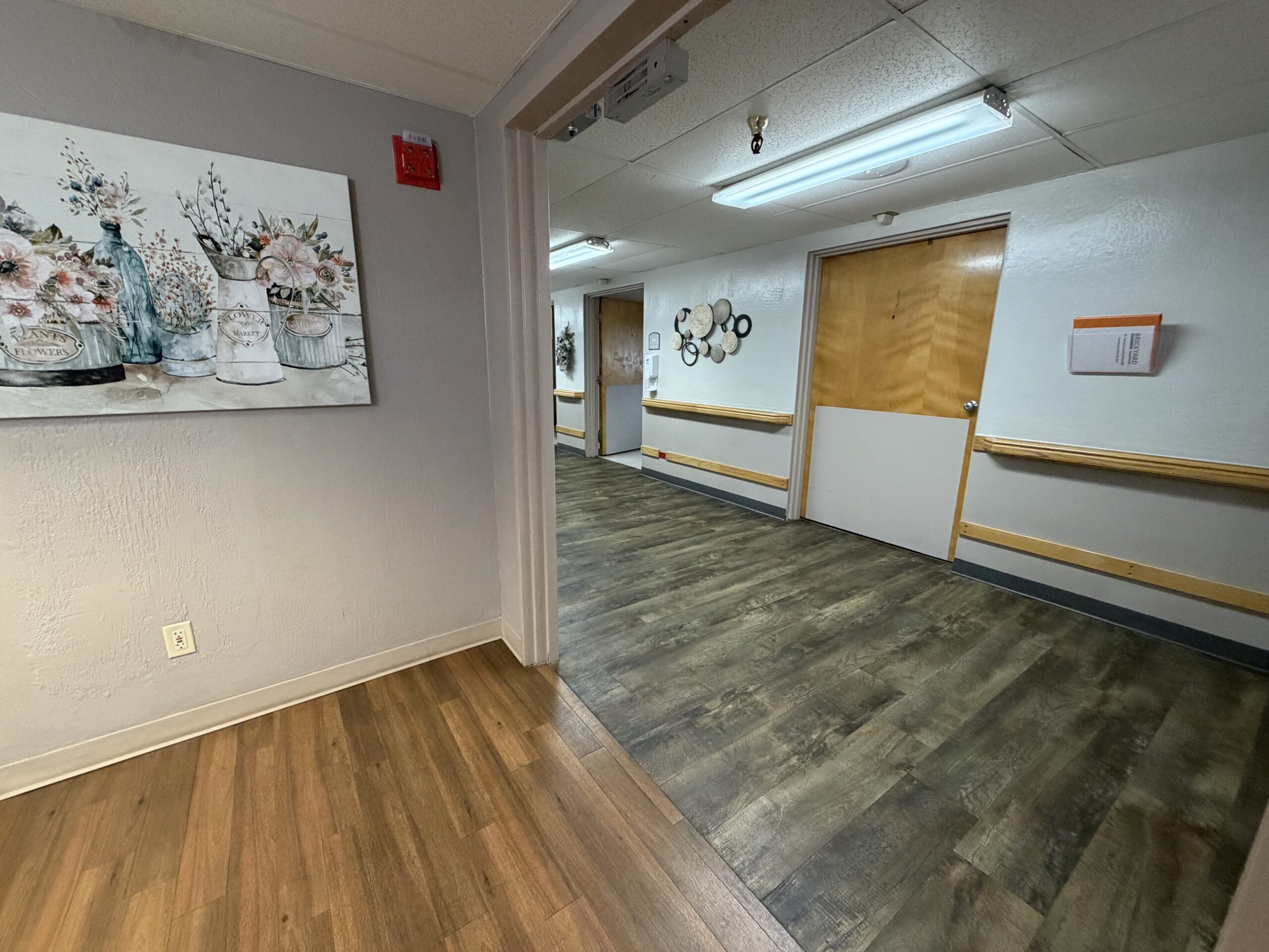 Hallway at Brickyard in Evansville